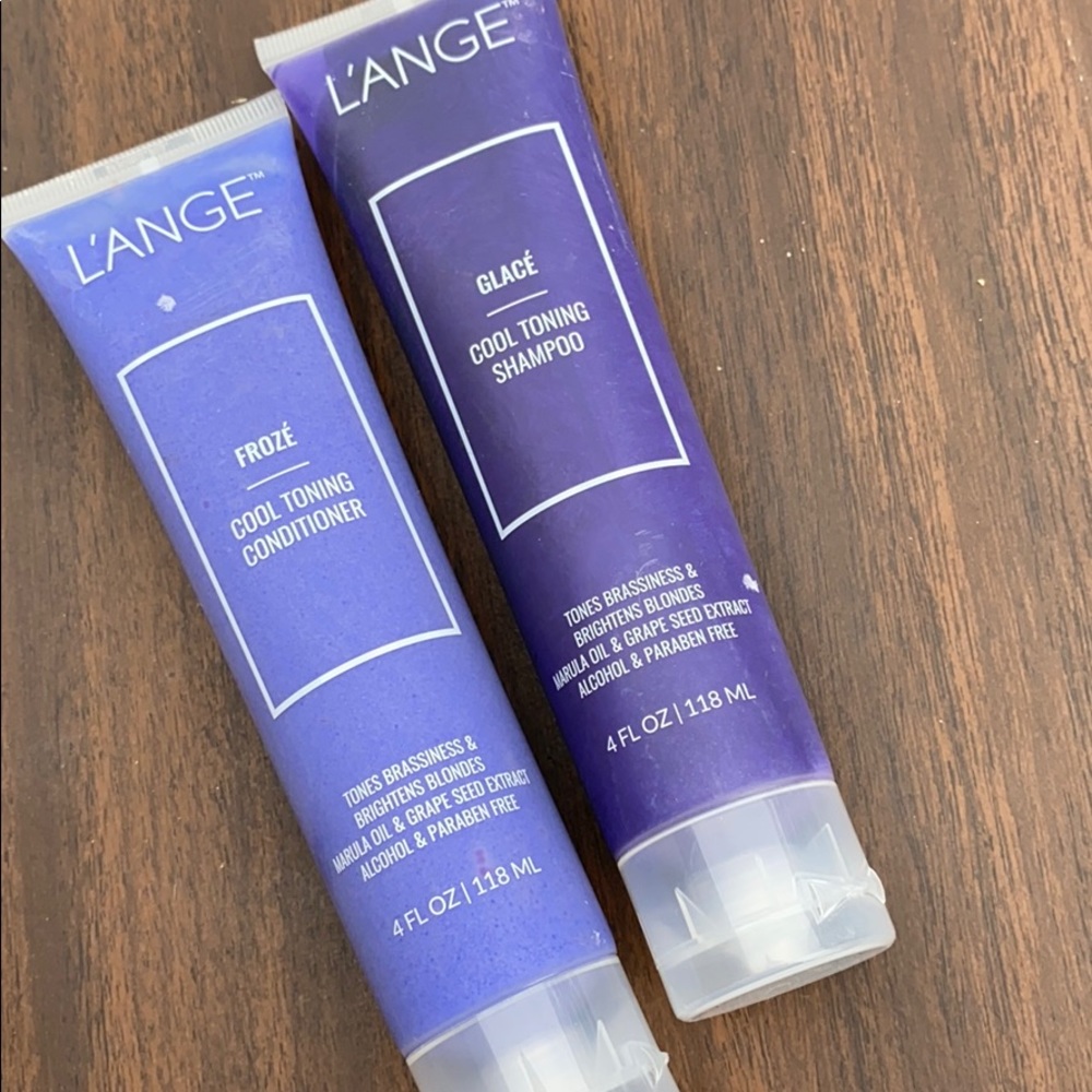 L’ange shampoo and conditioner